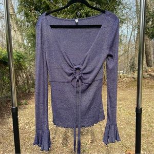 Intimately free people sparkly top